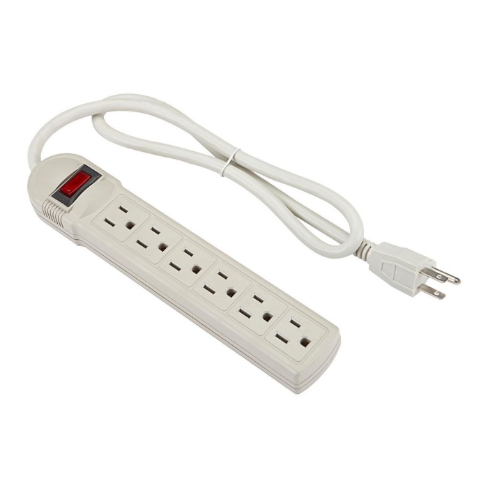 Power Strip 6 Outlet